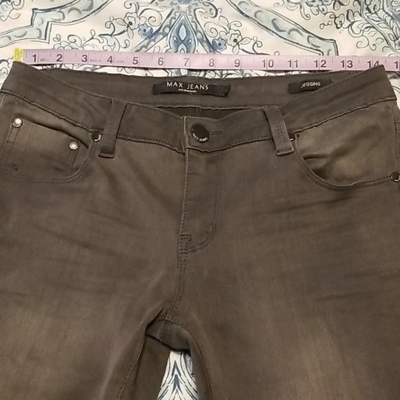Gray Max Jeans Jeggings - Picture 3 of 6